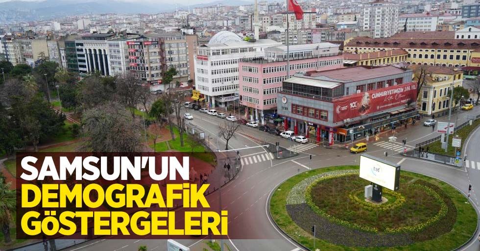 Samsun’un demografik göstergeleri