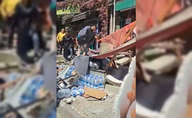 Kartal’da balkon çöktü: 1 yaralı