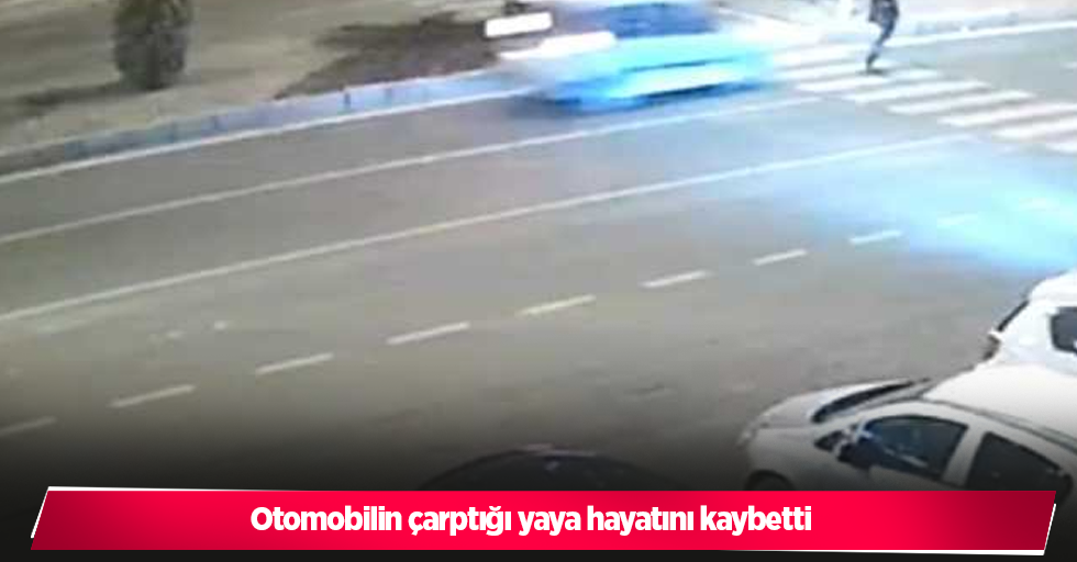 Otomobilin çarptığı yaya hayatını kaybetti