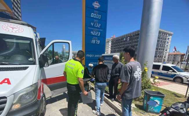 Elazığ’da trafik kazası : 1 yaralı