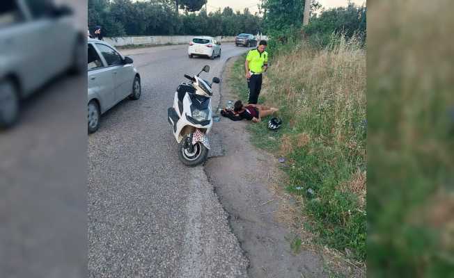 Erdek’te motosiklet kazası: 1 yaralı