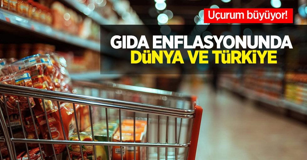 Gıda enflasyonunda Dünya ve Türkiye: Uçurum büyüyor!