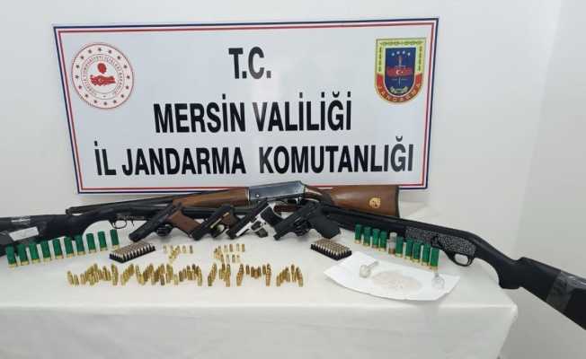 Mersin’de silah kaçakçılığı operasyonu: 7 gözaltı