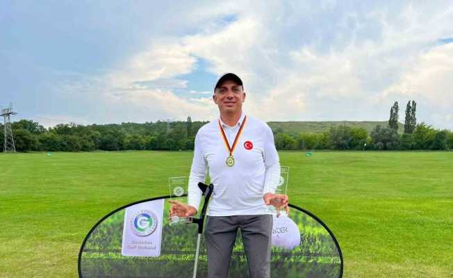 Milli golfçü Mehmet Kazan, Almanya’da şampiyon oldu