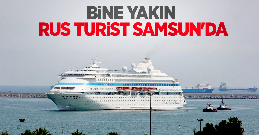 Bine yakın Rus turist Samsun'da