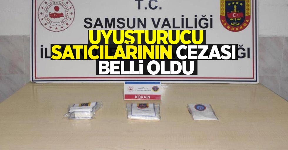 Uyuşturucu satıcılarının cezası belli oldu