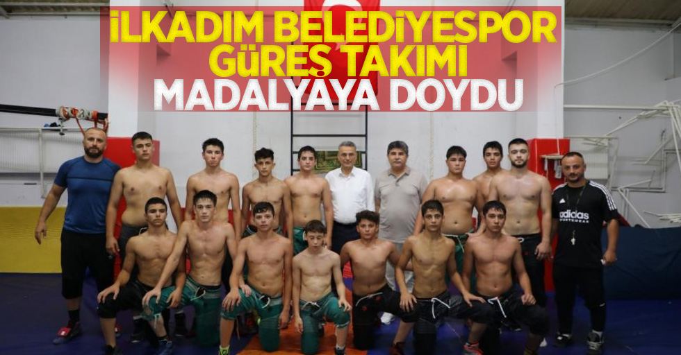 İlkadım Belediyespor Güreş Takımı madalyaya doydu