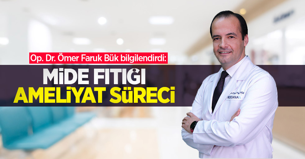 Op. Dr. Ömer Faruk Bük bilgilendirdi: Mide fıtığı ameliyat süreci