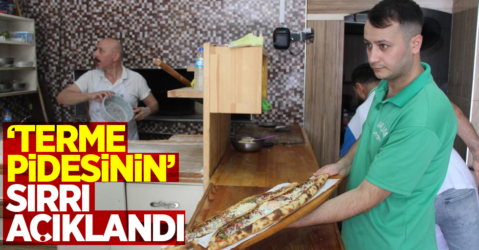 'Terme pidesinin' sırrı açıklandı