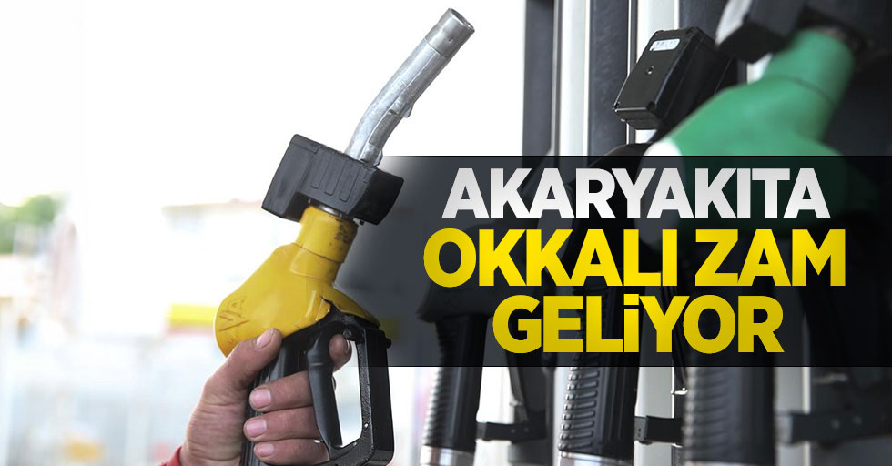 Akaryakıta okkalı zam geliyor