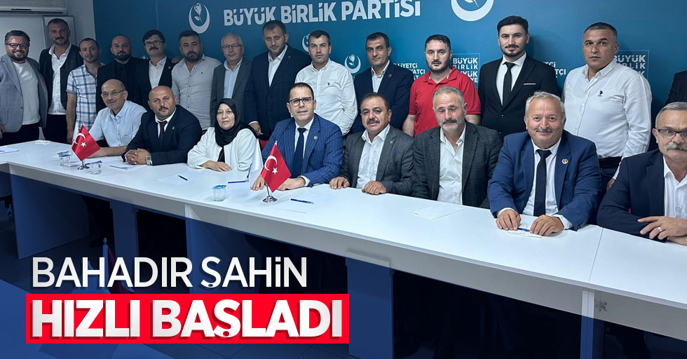 Bahadır Şahin hızlı başladı