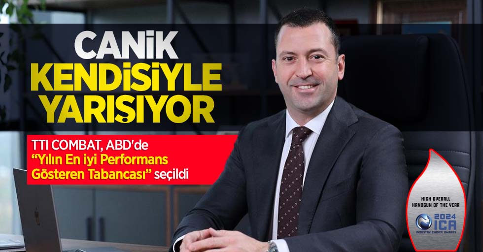 CANiK kendisiyle yarışıyor! TTI COMBAT, ABD'de “Yılın En iyi Performans Gösteren Tabancası” seçildi