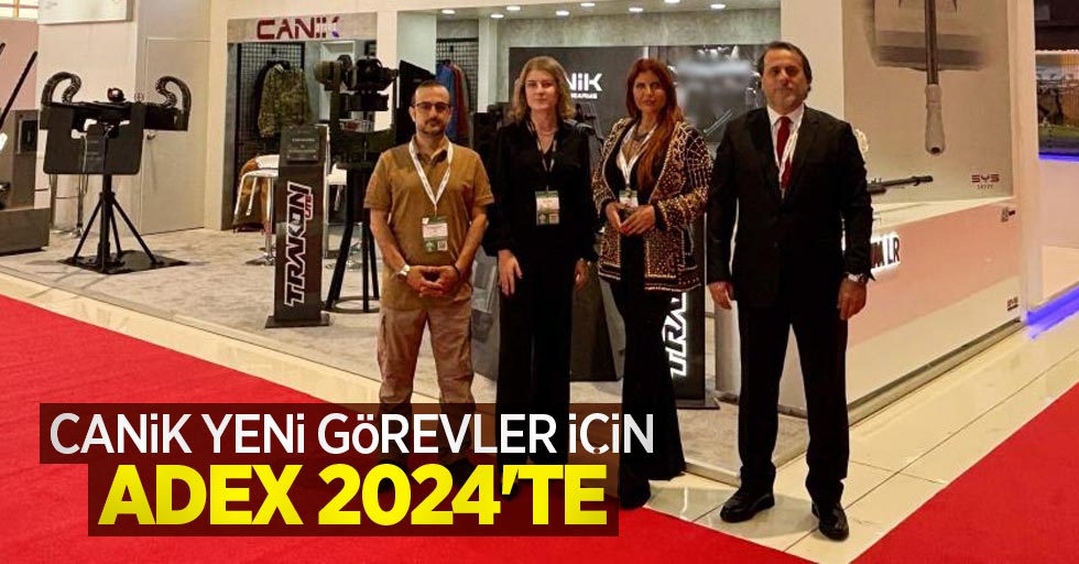 CANiK yeni görevler için ADEX 2024'te