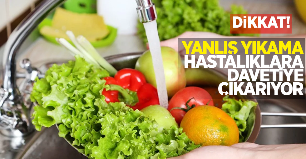 Dikkat: Yanlış yıkama hastalıklara davetiye çıkarıyor!