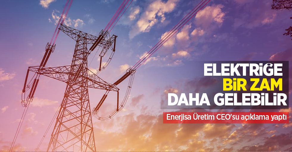 Elektriğe bir zam daha gelebilir: Enerjisa Üretim CEO'su açıklama yaptı