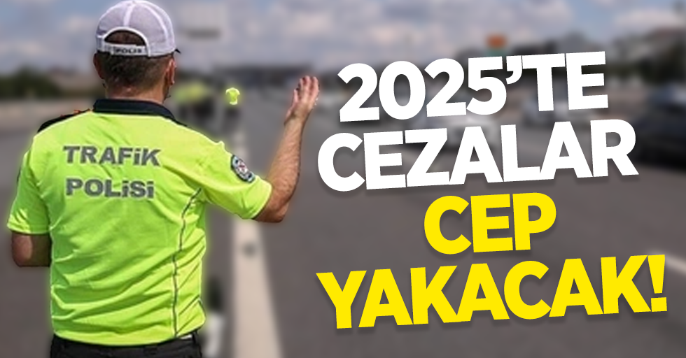 2025 'te cezalar cep yakacak