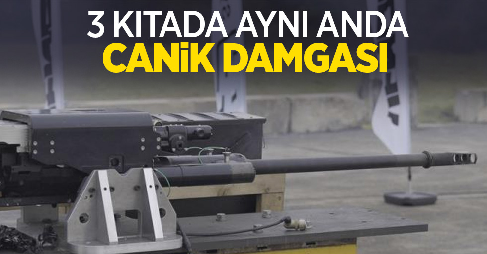 3 kıtada aynı anda CANiK damgası