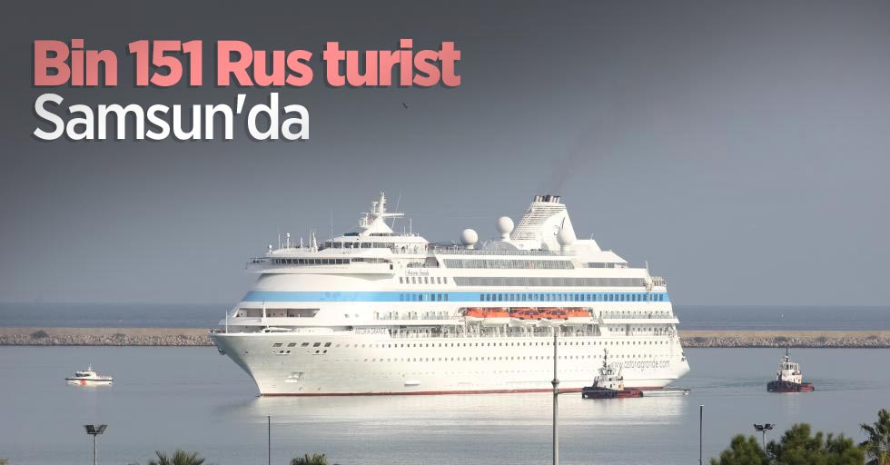 Bin 151 Rus turist Samsun'da