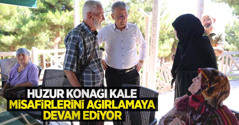 Huzur Konağı Kale, misafirlerini ağırlamaya devam ediyor