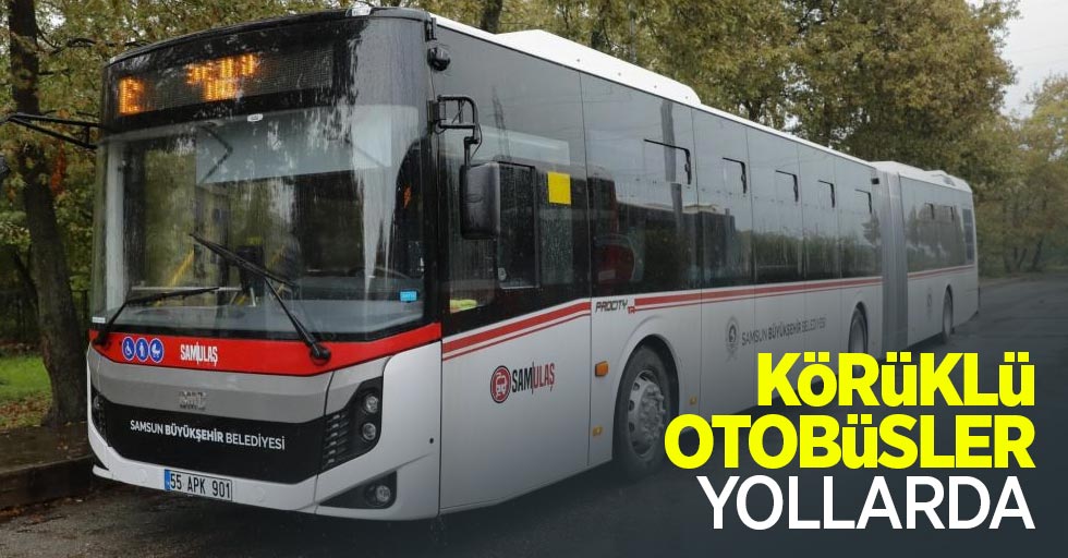 Körüklü otobüsler yollarda