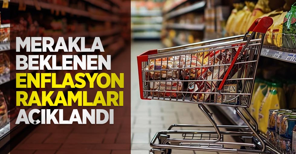 Merakla beklenen enflasyon rakamları açıklandı