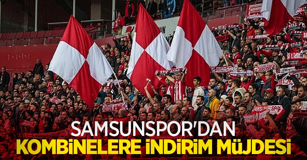 Samsunspor'dan KOMBİNELERE İNDİRİM MÜJDESİ 