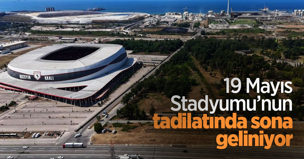 19 Mayıs Stadyumu’nun tadilatında sona geliniyor