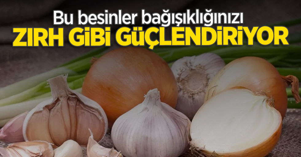 Bu besinler bağışıklığı zırh gibi güçlendiriyor