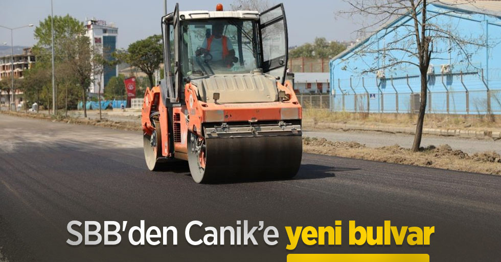 SBB'den Canik’e yeni bulvar