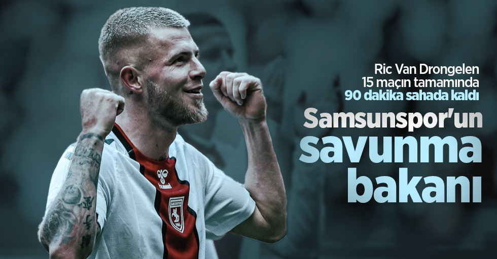 Samsunspor'un  savunma bakanı 