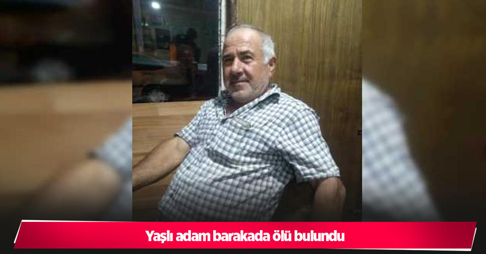 Yaşlı adam barakada ölü bulundu