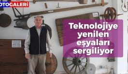 Samsun'da Teknolojiye Yenilen Eşyaları Sergiliyor