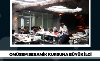 OMÜ'de Seramik Kursuna Olan İlgi Sevindirdi