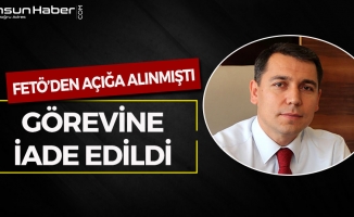 Dursun Mehel Görevine İade Edildi