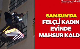 Felçli Kadın Evinde Mahsur Kaldı!