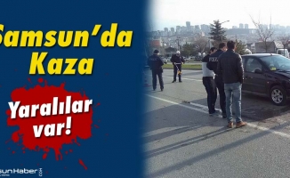 Samsun’da Kaza!