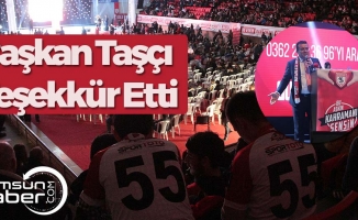 Başkan Taşçı Teşekkür Etti