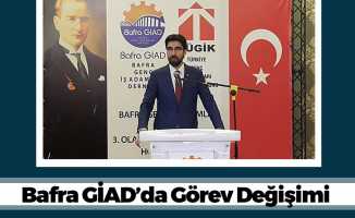 Bafra GİAD’da Görev Değişimi