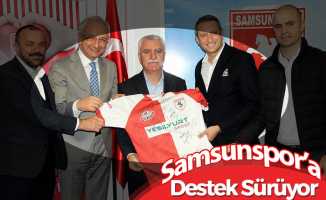 Samsunspor'a Destek Sürüyor