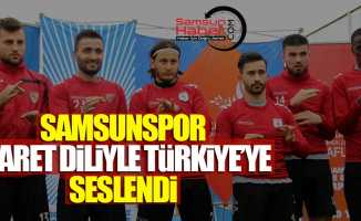 Samsunspor işaret diliyle Türkiye'ye seslendi