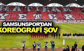 Samsunspor’da muhteşem koreografi