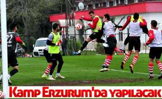 Kamp Erzurum'da yapılacak