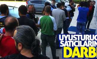 Samsun'da uyuşturucu satıcıları tutuklandı