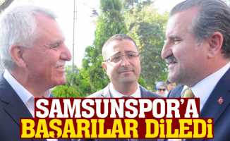 Bakan Bak, Samsunspor'a başarı diledi