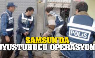 Samsun’da uyuşturucu operasyonu