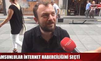 Samsunlular internet haberciliğini seçti