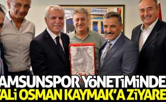 Samsunspor yönetiminden Vali Kaymak'a ziyaret