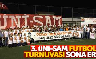 3. Üni-Sam Futbol Turnuvası sona erdi