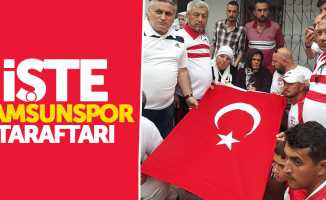 İşte Samsunspor taraftarı!