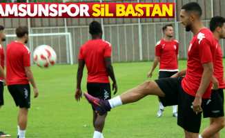 Samsunspor sil baştan